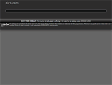 Tablet Screenshot of eirb.com